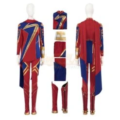 Ms. Marvel Kamala Khan Cosplay Costume V2