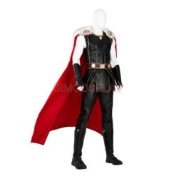 Thor New Black Cosplay Costume With Fur Collar Love And Thunder Edition -Simcosplay Outlet Store my0523b 2