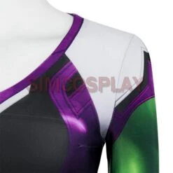 She-Hulk Cosplay Costume Female Hulk Spandex Printed Suit -Simcosplay Outlet Store my22065 6