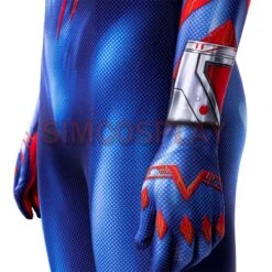 Spider-man 2099 Blue Spider Cosplay Suit Across The Spider-Verse Edition -Simcosplay Outlet Store my22067 12