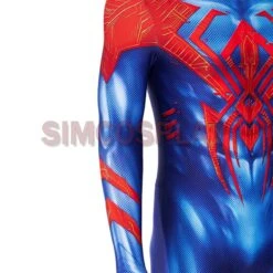 Spider-man 2099 Blue Spider Cosplay Suit Across The Spider-Verse Edition -Simcosplay Outlet Store my22067 14