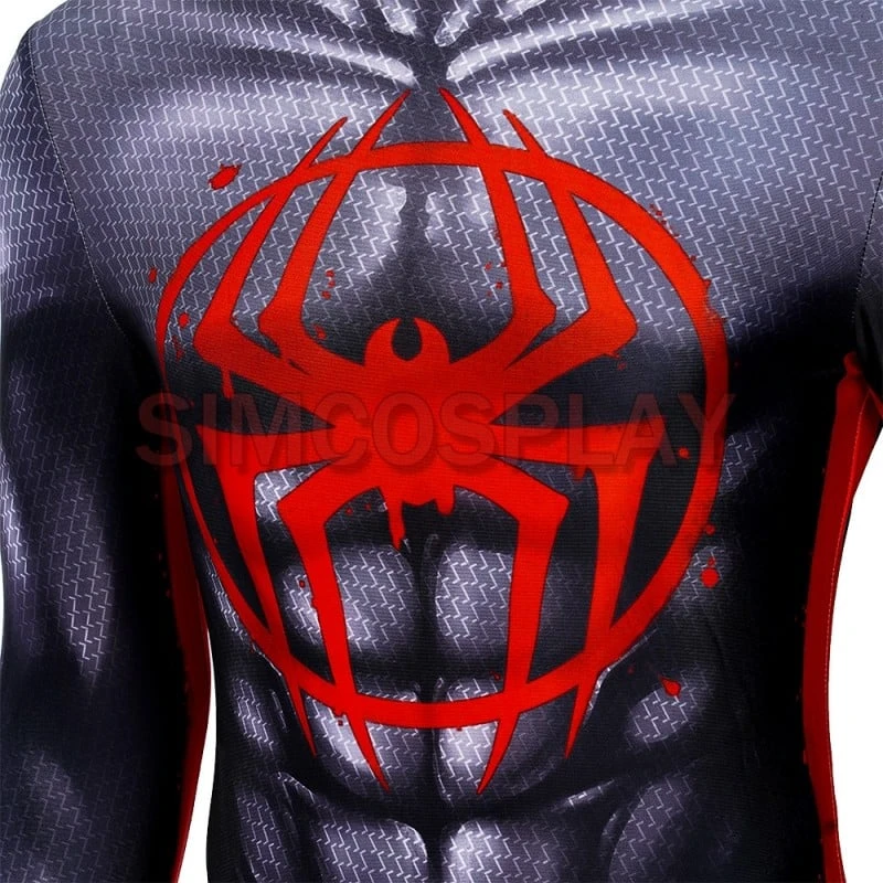 Spider-man Miles Morales Black Spider Suit Across The Spider-Verse Cosplay Edition 10 Spider-man Miles Morales Black Spider Suit Across The Spider-Verse Cosplay Edition - Image 10
