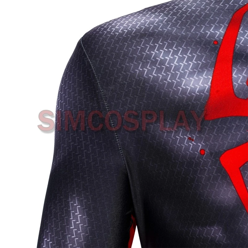 Spider-man Miles Morales Black Spider Suit Across The Spider-Verse Cosplay Edition 14 Spider-man Miles Morales Black Spider Suit Across The Spider-Verse Cosplay Edition - Image 14