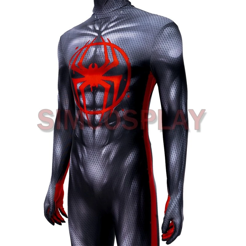 Spider-man Miles Morales Black Spider Suit Across The Spider-Verse Cosplay Edition 18 Spider-man Miles Morales Black Spider Suit Across The Spider-Verse Cosplay Edition - Image 18