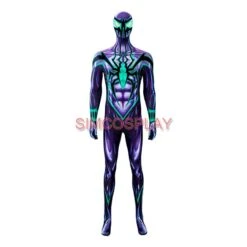 Chasm Ben Reilly The Scarlet Spider Man Cosplay Costume Printed Suit -Simcosplay Outlet Store my22087 1