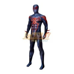 Spiderman 2099 Cosplay Costumes Miguel O'Hara Cosplay Suit -Simcosplay Outlet Store my22119 2