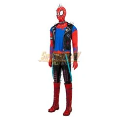 Punk Spiderman Cosplay Suit Comic Bright Color Edition -Simcosplay Outlet Store my23128 0030 1 2