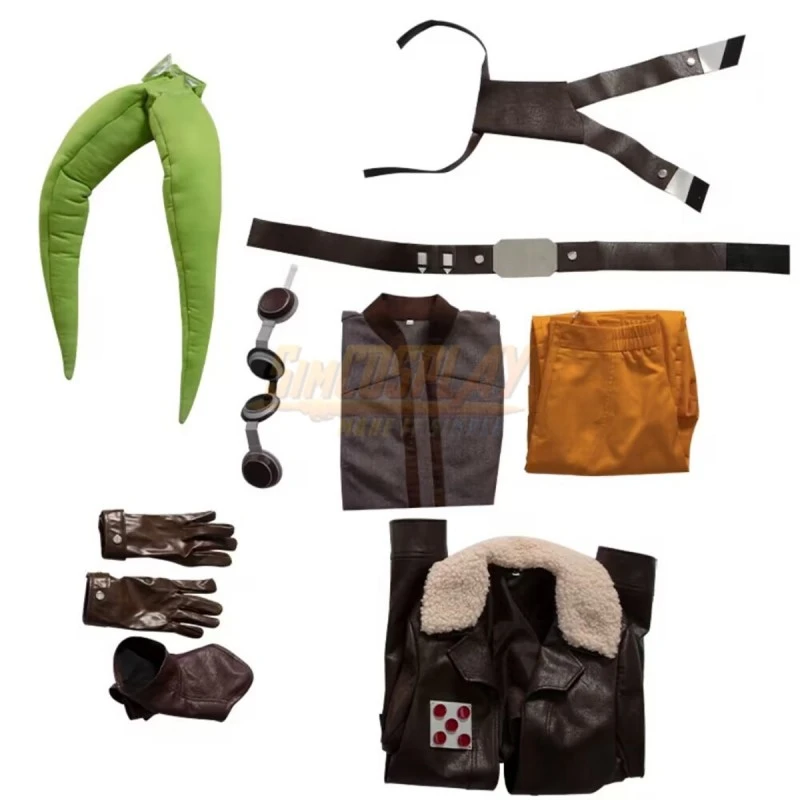 Star Wars Hera Syndulla Cosplay Costume Brown Leather Jacket Version 15 Star Wars Hera Syndulla Cosplay Costume Brown Leather Jacket Version - Image 15