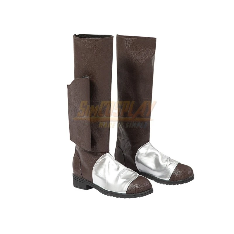 Star Wars Hera Syndulla Cosplay Costume Brown Leather Jacket Version 13 Star Wars Hera Syndulla Cosplay Costume Brown Leather Jacket Version - Image 13