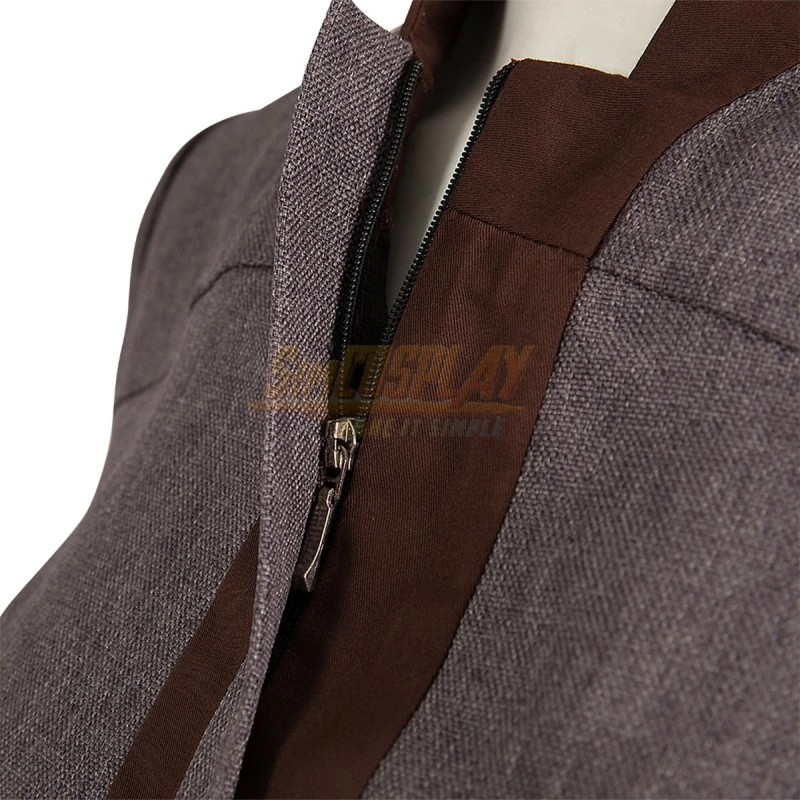 Star Wars Hera Syndulla Cosplay Costume Brown Leather Jacket Version 20 Star Wars Hera Syndulla Cosplay Costume Brown Leather Jacket Version - Image 20