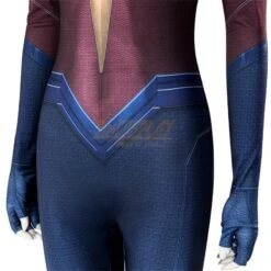 Captain Marvel 2 Carol Danvers Big Star Printed Cosplay Costume V2 -Simcosplay Outlet Store my23147 0004 4v0a7533