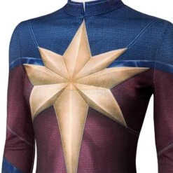 Captain Marvel 2 Carol Danvers Big Star Printed Cosplay Costume V2 -Simcosplay Outlet Store my23147 0006 4v0a7531