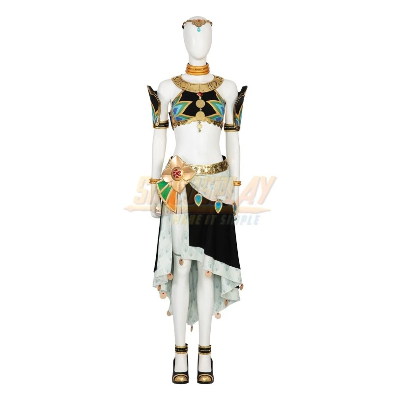 Zelda Makeela Riju Totk Cosplay Costume Top Level 5 Zelda Makeela Riju Totk Cosplay Costume Top Level - Image 5