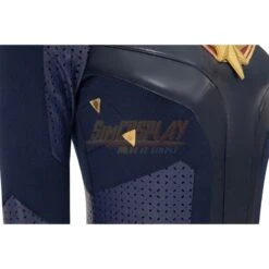The Marvels Captain Marvel 2 Cosplay Costume Leather Suit Top Level -Simcosplay Outlet Store my23169 0006 4v0a1649 1