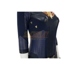 The Marvels Captain Marvel 2 Cosplay Costume Leather Suit Top Level -Simcosplay Outlet Store my23169 0009 4v0a1644 3