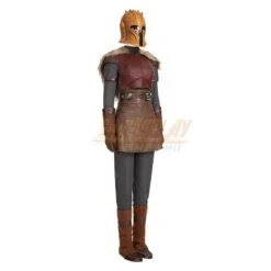 The Mandalorian S3 Armorer Cosplay Costume With Helmet V2 24 The Mandalorian S3 Armorer Cosplay Costume With Helmet V2 -Simcosplay Outlet Store my23201 0027 1 2