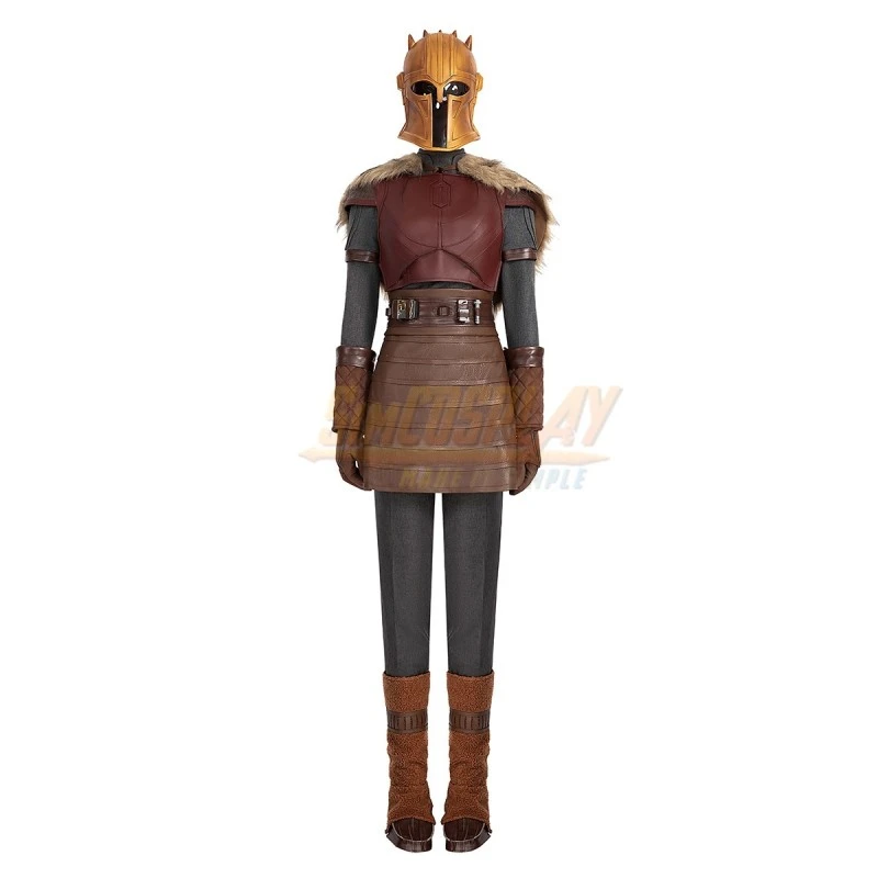 The Mandalorian S3 Armorer Cosplay Costume With Helmet V2 3 The Mandalorian S3 Armorer Cosplay Costume With Helmet V2 - Image 3