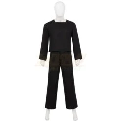 Mighty Morphin Black Ninja Ranger Suit Cosplay Costume Top Level -Simcosplay Outlet Store my23215 2 5