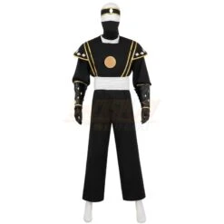 Mighty Morphin Black Ninja Ranger Suit Cosplay Costume Top Level -Simcosplay Outlet Store my23215 4v0a5260 1