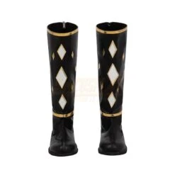 Mighty Morphin Black Ninja Ranger Suit Cosplay Costume Top Level -Simcosplay Outlet Store my23215 4v0a5324 1