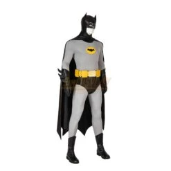 1966 Adam West Cosplay Costume Retro Batsuit -Simcosplay Outlet Store my24020 0021 1 4