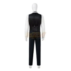 Joker 2 Black Cosplay Costume Arthur Fleck Pure Black Suit -Simcosplay Outlet Store my24047 0018 1 6