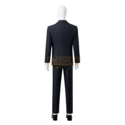 Joker 2 Black Cosplay Costume Arthur Fleck Pure Black Suit -Simcosplay Outlet Store my24047 0020 1 4