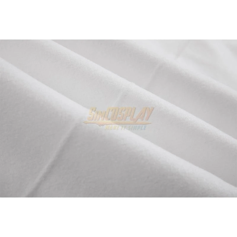 Joker 2 White Cosplay Costume Arthur Fleck Pure White Suit 19 Joker 2 White Cosplay Costume Arthur Fleck Pure White Suit - Image 19