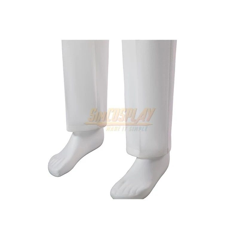 Joker 2 White Cosplay Costume Arthur Fleck Pure White Suit 16 Joker 2 White Cosplay Costume Arthur Fleck Pure White Suit - Image 16