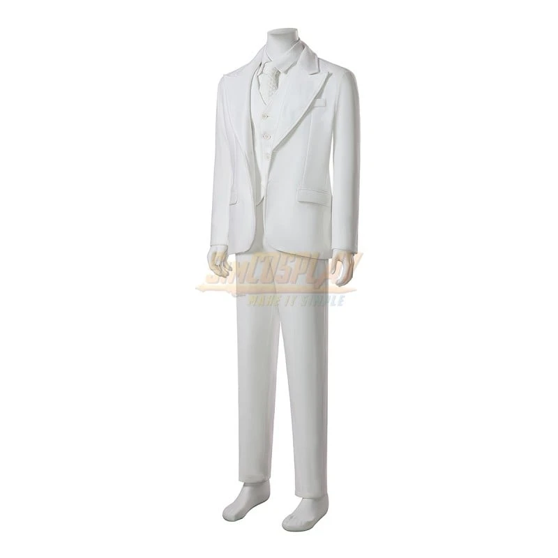 Joker 2 White Cosplay Costume Arthur Fleck Pure White Suit 11 Joker 2 White Cosplay Costume Arthur Fleck Pure White Suit - Image 11