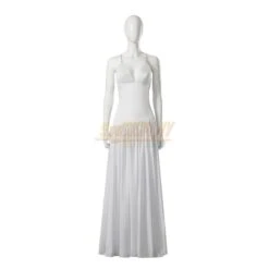 2024 Harley White Dress White Cosplay Costume -Simcosplay Outlet Store my24054 0013 1 1