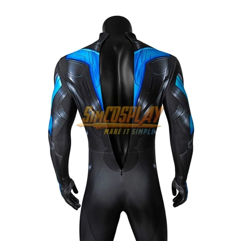 Dick Grayson Cosplay Costume 3D Printed Spandex Cosplay Suit 6 Dick Grayson Cosplay Costume 3D Printed Spandex Cosplay Suit - Image 6