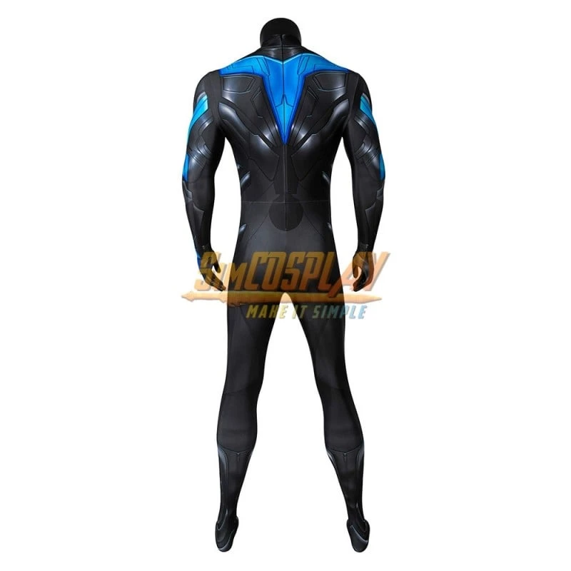 Dick Grayson Cosplay Costume 3D Printed Spandex Cosplay Suit 2 Dick Grayson Cosplay Costume 3D Printed Spandex Cosplay Suit - Image 2