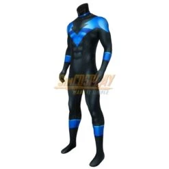 Knights Of Gotham Cosplay Costume Under Red Hood 3D Printed Spandex Edition -Simcosplay Outlet Store nightwing cosplay spandex suit 4