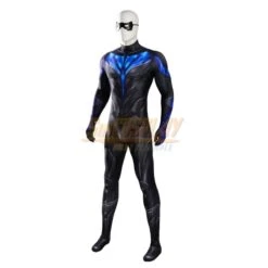 Nightwing Dick Grayson Printed Cosplay Costume Thick Edition -Simcosplay Outlet Store nightwing dick grayson printed cosplay costume thick edition 27