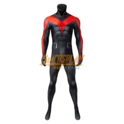 Dick Grayson Cosplay Suit Red Dick Grayson Cosplay Costumes -Simcosplay Outlet Store nightwing red cosplay suit 10