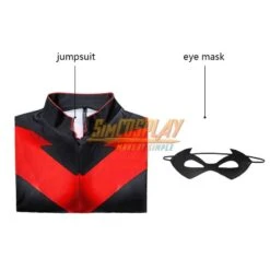 Dick Grayson Cosplay Suit Red Dick Grayson Cosplay Costumes -Simcosplay Outlet Store nightwing red cosplay suit 1
