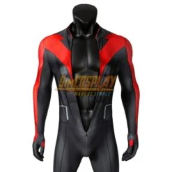 Dick Grayson Cosplay Suit Red Dick Grayson Cosplay Costumes -Simcosplay Outlet Store nightwing red cosplay suit 4