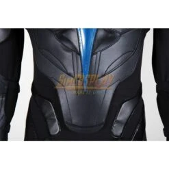 Dick Grayson Costume Grayson Leather Cosplay Suit Top Level Ver.2 -Simcosplay Outlet Store nightwing suit top 12