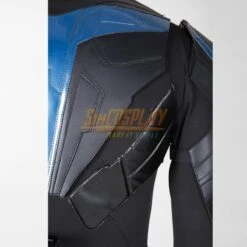 Dick Grayson Costume Grayson Leather Cosplay Suit Top Level Ver.2 -Simcosplay Outlet Store nightwing suit top 2