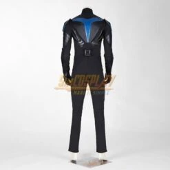 Dick Grayson Costume Grayson Leather Cosplay Suit Top Level Ver.2 -Simcosplay Outlet Store nightwing suit top 4
