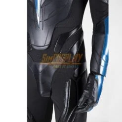 Dick Grayson Costume Grayson Leather Cosplay Suit Top Level Ver.2 -Simcosplay Outlet Store nightwing suit top 6