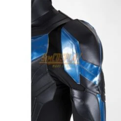 Dick Grayson Costume Grayson Leather Cosplay Suit Top Level Ver.2 -Simcosplay Outlet Store nightwing suit top 7