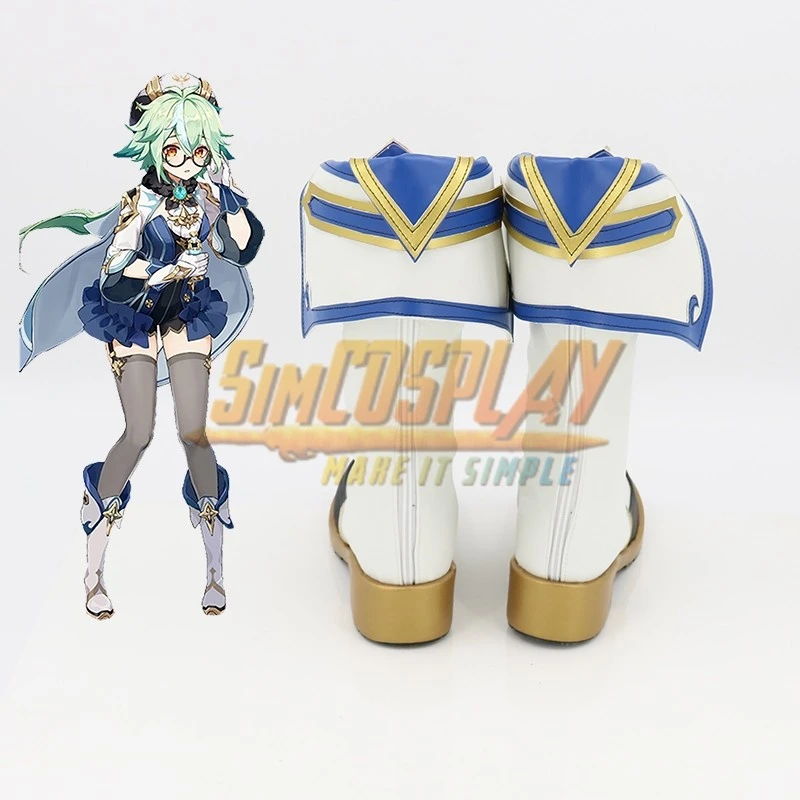 Genshin Impact Sucrose Cosplay Boots For Girls 2 Genshin Impact Sucrose Cosplay Boots For Girls - Image 2