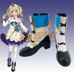 Genshin Impact Barbara Boots Genshin Concert 2021 Barbara Cosplay Boots