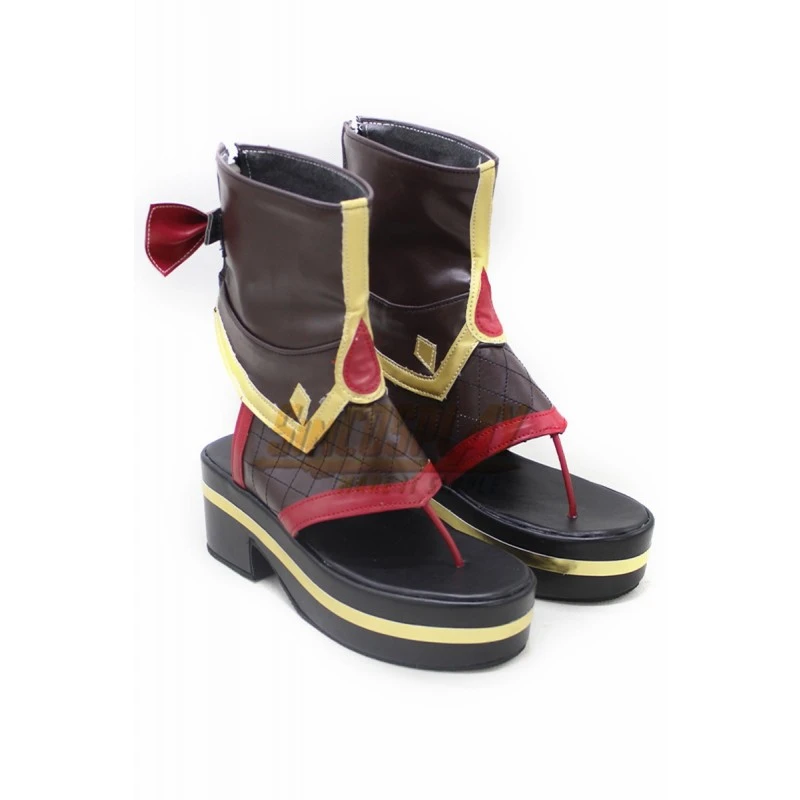 Genshin Impact Kuki Shinobu Cosplay Boots Ninja Cosplay Boots 6 Genshin Impact Kuki Shinobu Cosplay Boots Ninja Cosplay Boots - Image 6