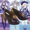 Genshin Impact Keqing Cosplay Shoes Opulent Splendor Skin Cosplay Shoes