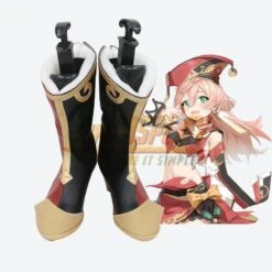 Genshin Impact Yanfei Cosplay Boots Top Level -Simcosplay Outlet Store o1cn01ub6rgy1sf4wevo6pe 143992273 1