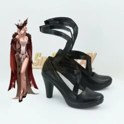 Genshin Impact Signora Cosplay Shoes Genshin Dress Up Shoes -Simcosplay Outlet Store o1cn01wismfi2hnipmrwbb1 64209139 1