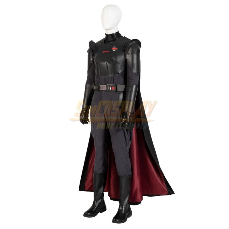 Obi Wan Kenobi Grand Inquisitor Cosplay Costumes Black Suit - Image 2